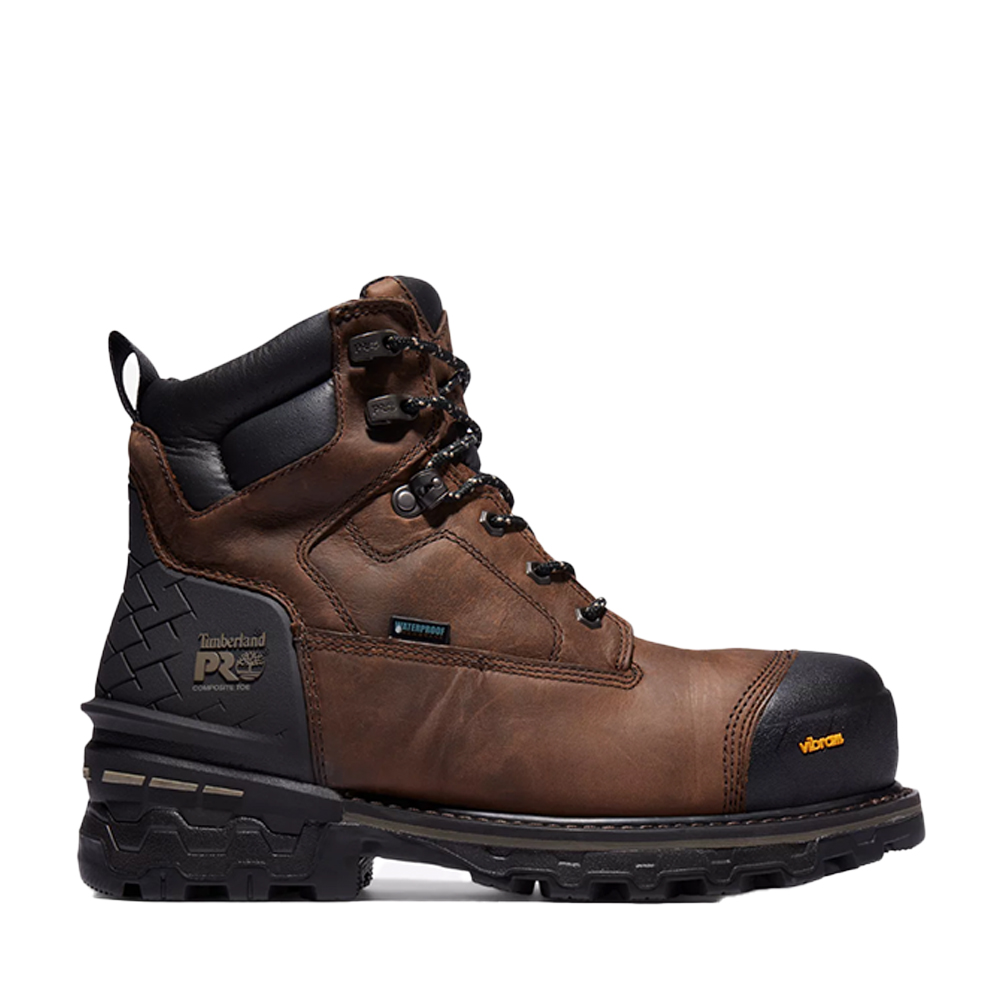 Timberland Men's Boondock HD 6 Inch Waterproof Work Boots with Composite Toe from GME Supply